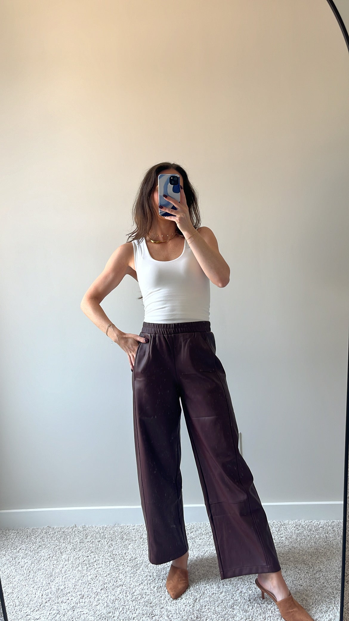 Venezia Leather Pants