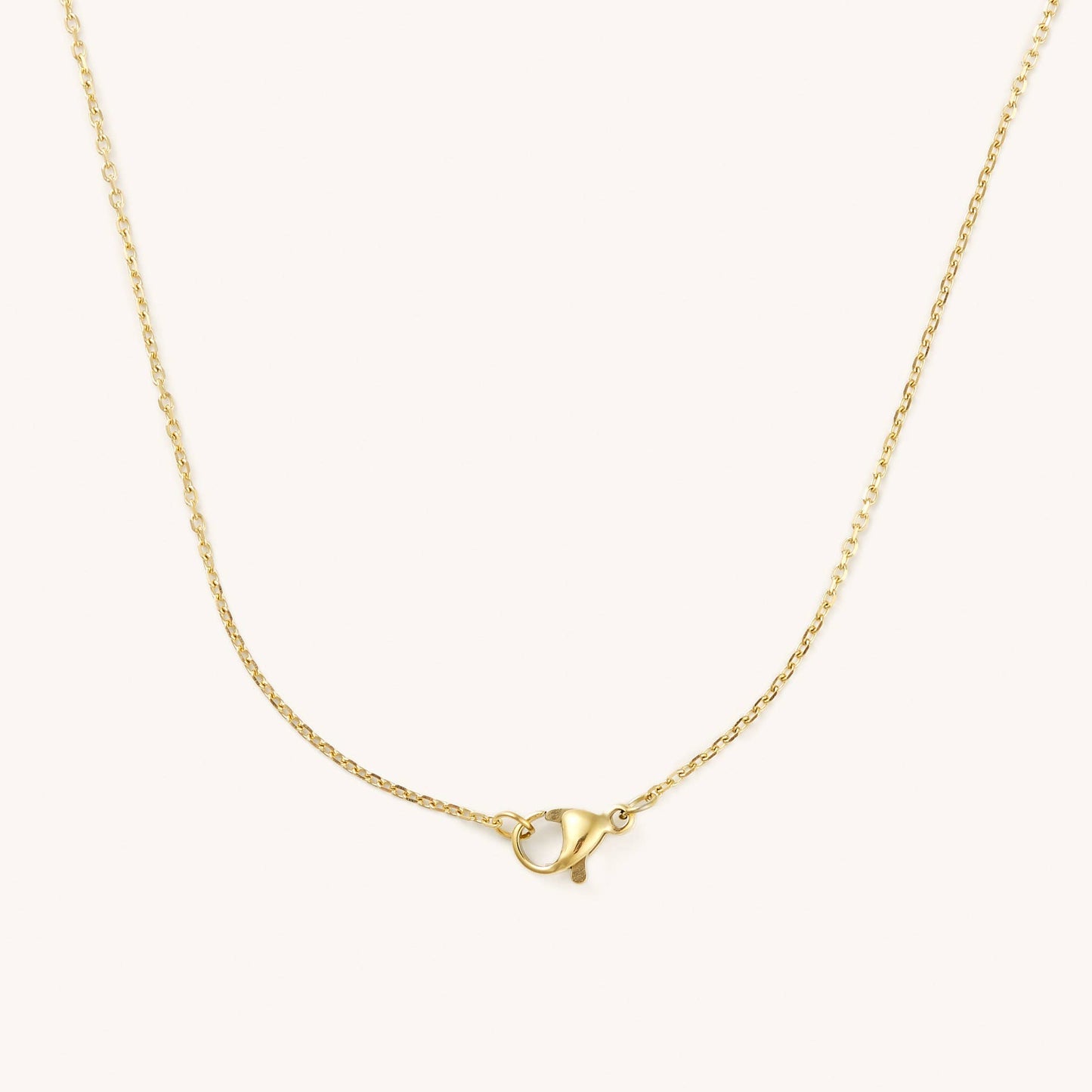 Golden Sunset Dainty Cross Waterproof Necklace