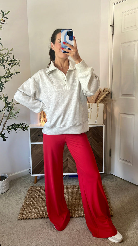 Roam Free Modal Quarter Zip Pullover