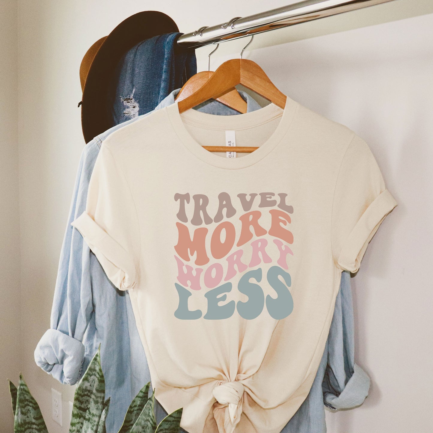 Travel More Worry Less Tee