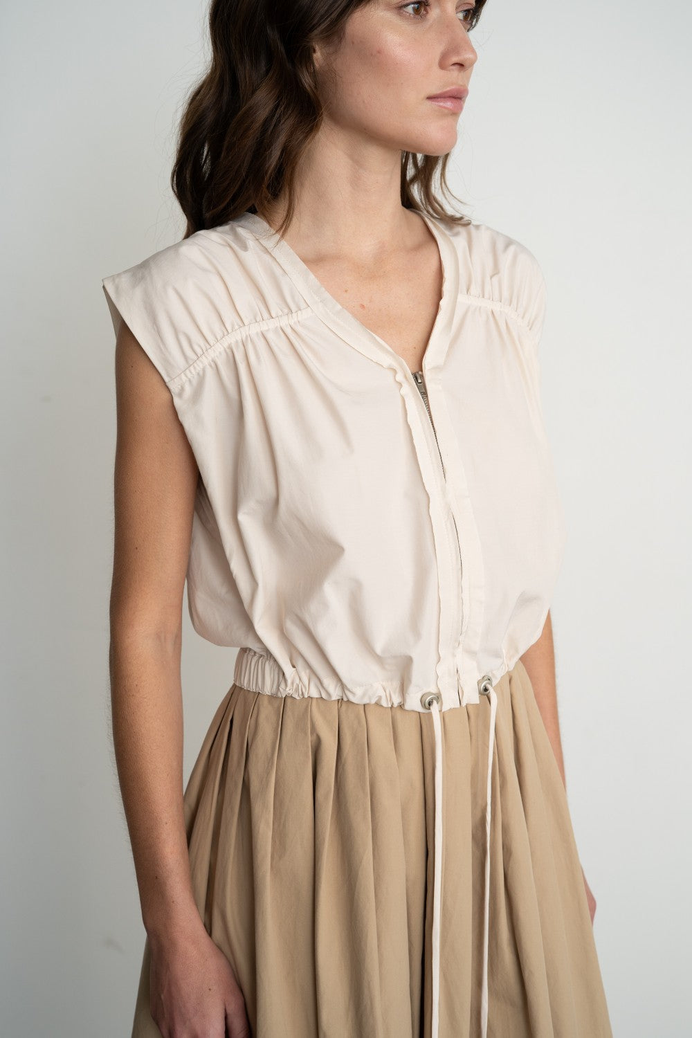 Soleil Zipper Top