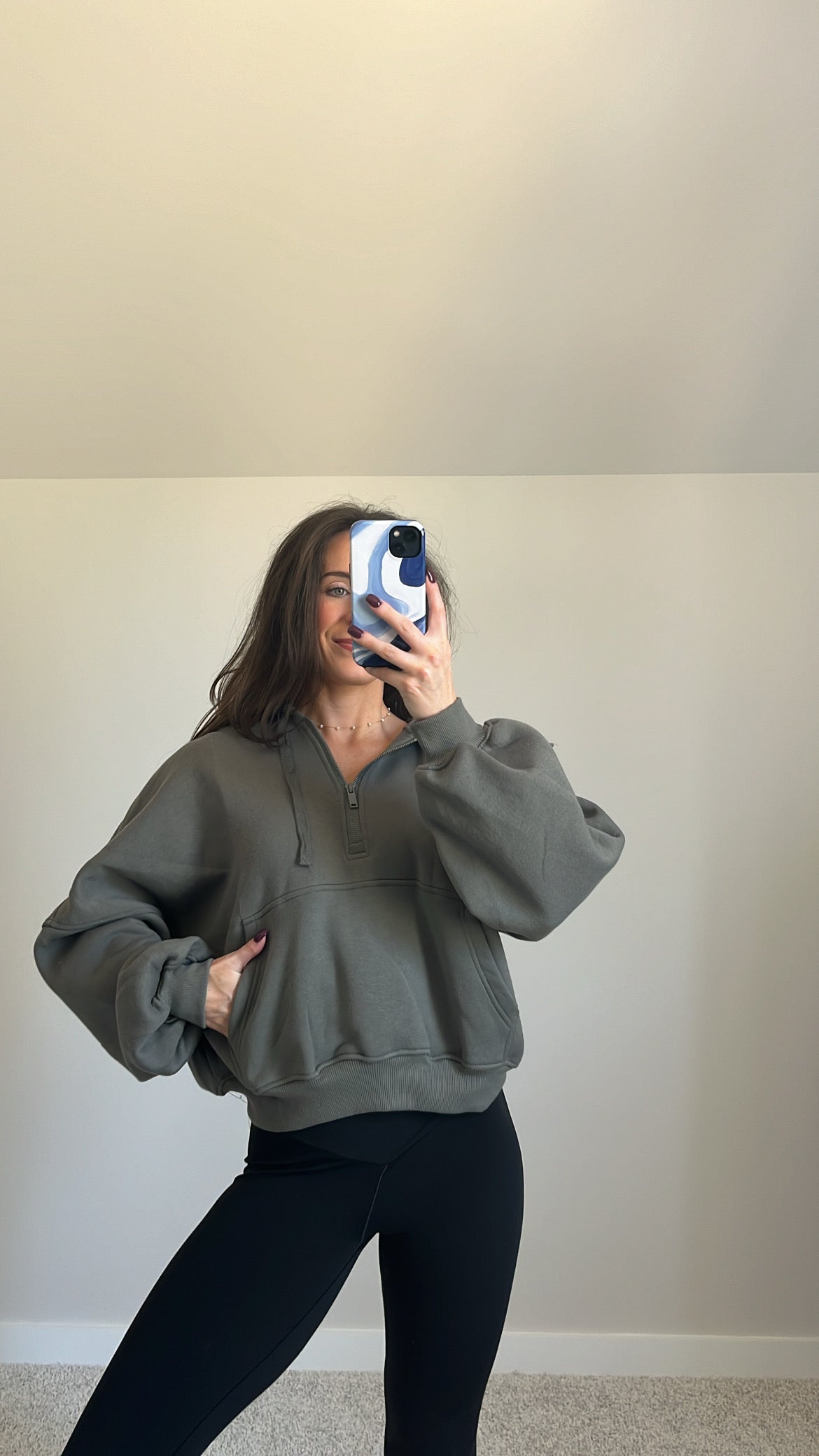 Cozy Comfort Half-Zip Pullover