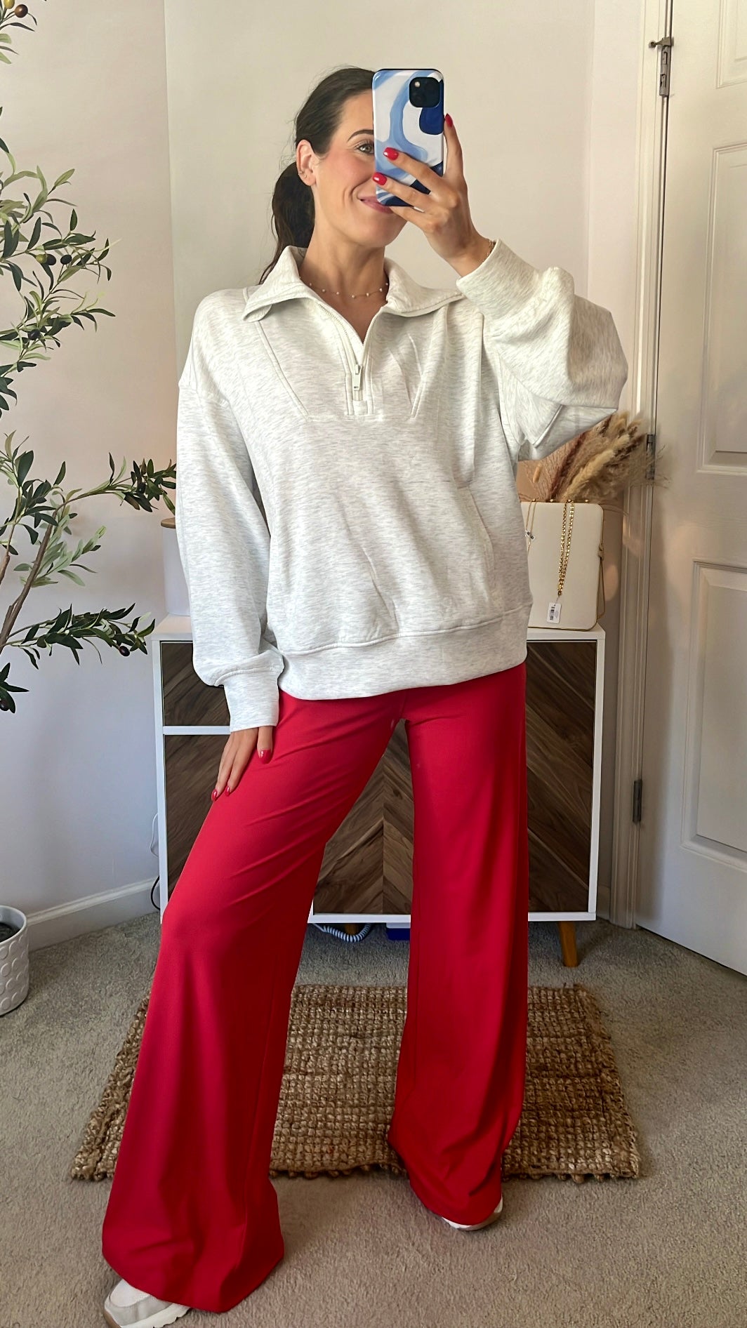 Roam Free Modal Quarter Zip Pullover