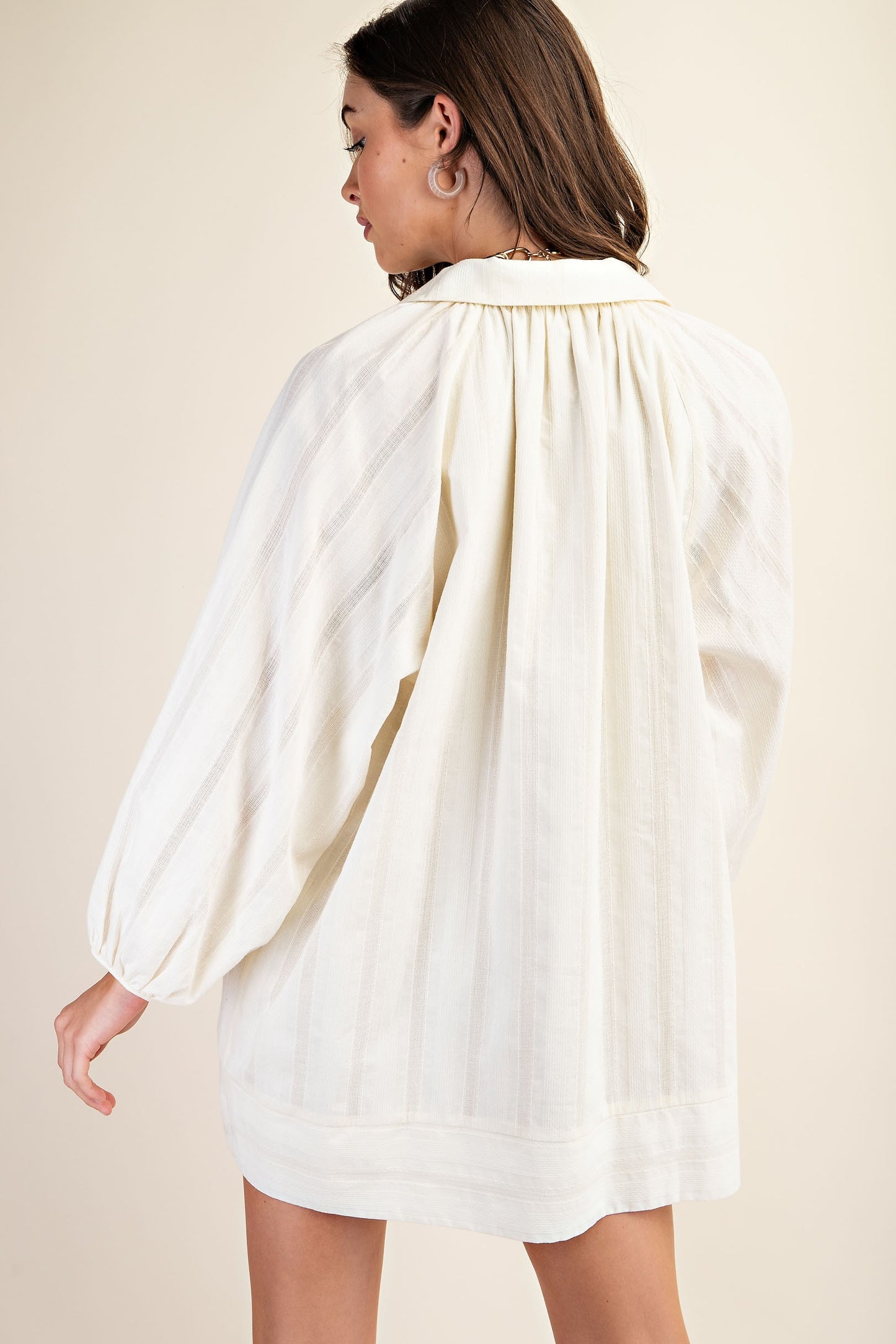 Alaskan Air Balloon Sleeve Dress