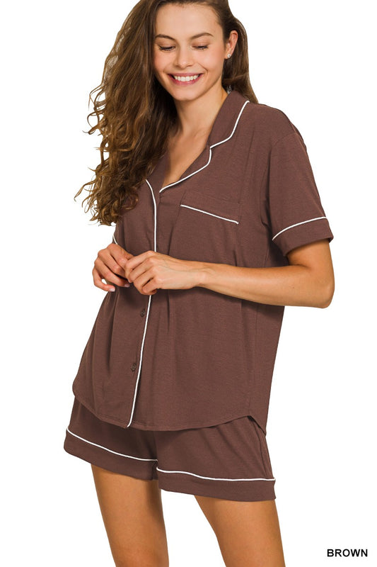 Cabin Weekends Pajama Set