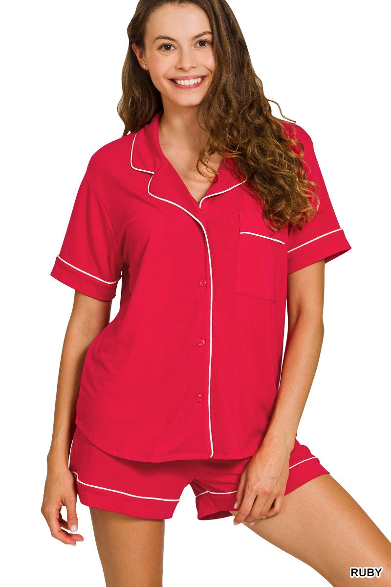 Cabin Weekends Pajama Set