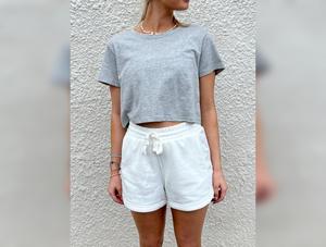 Travel Loving Cropped Tee