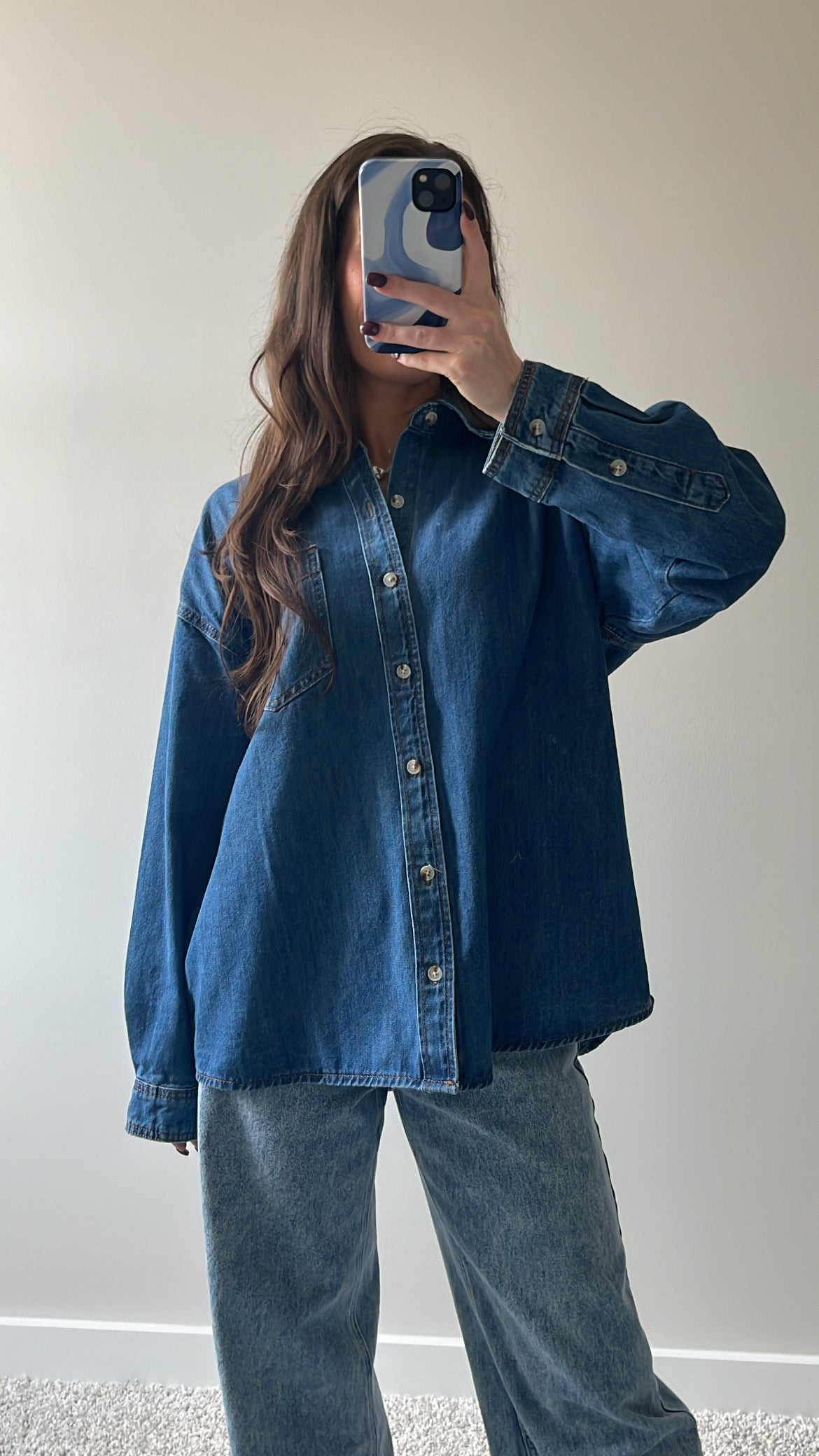 Spiked Cafè Button Down Top