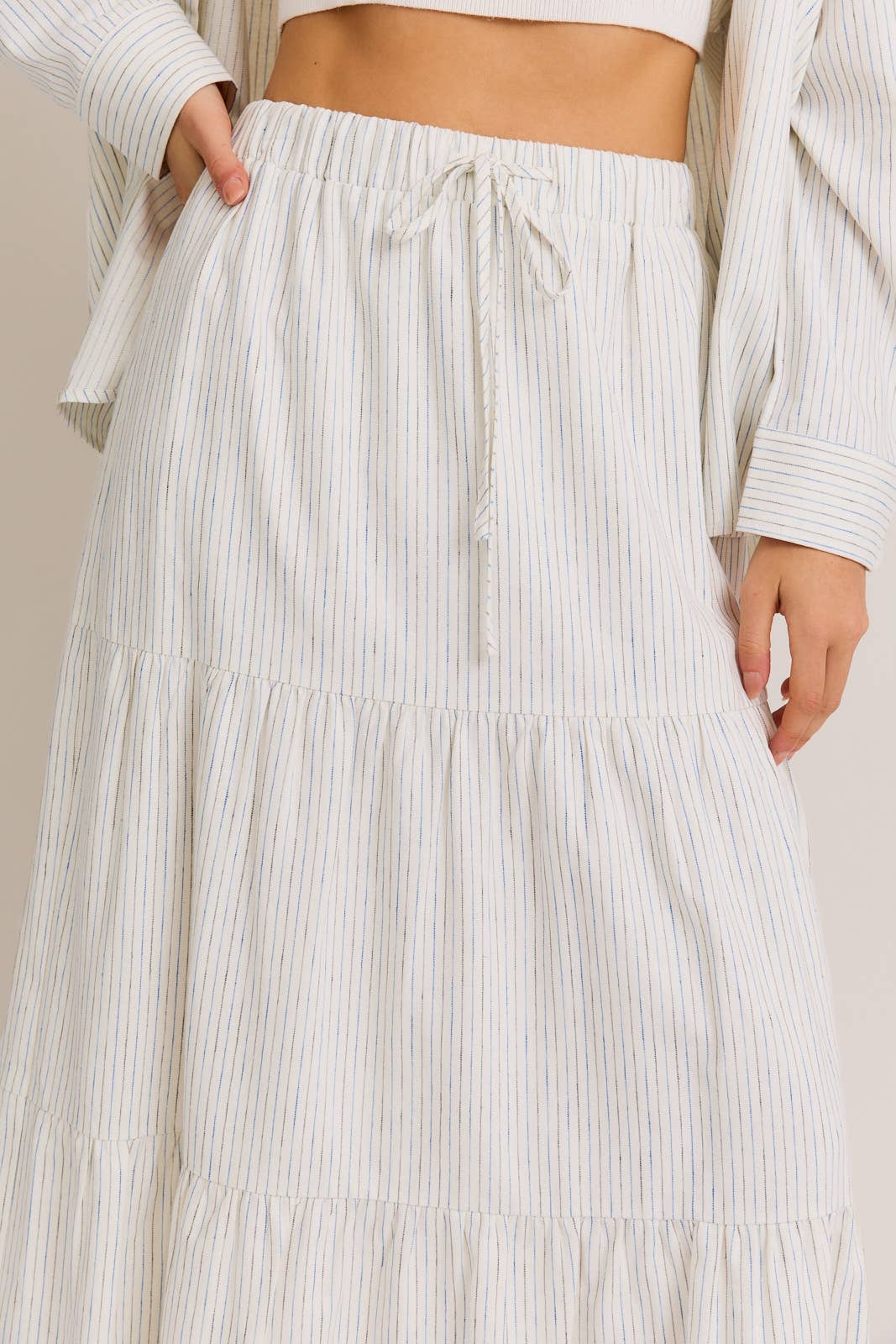 Sailboat Stripes Skirt