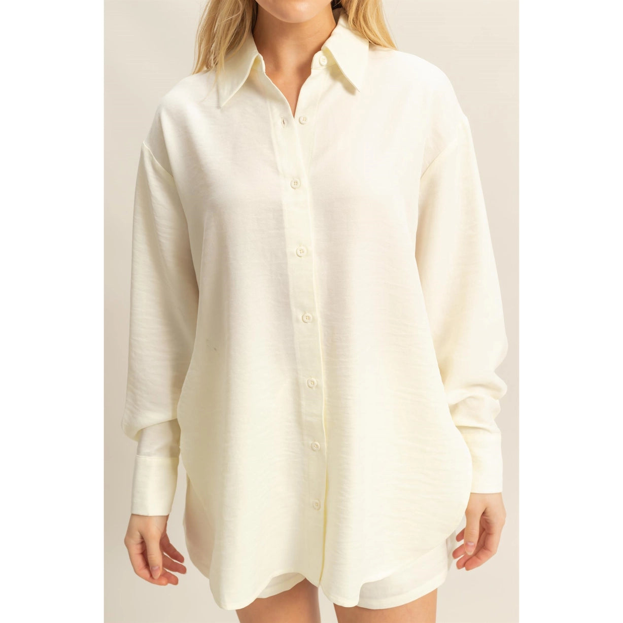 White Sands Button Down Top