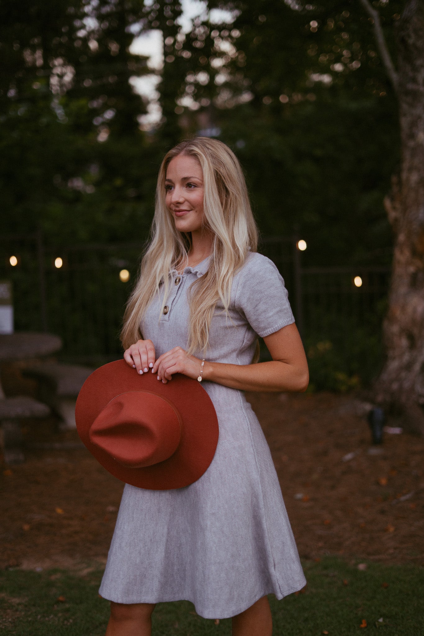 Roma Polo Collared Sweater Dress