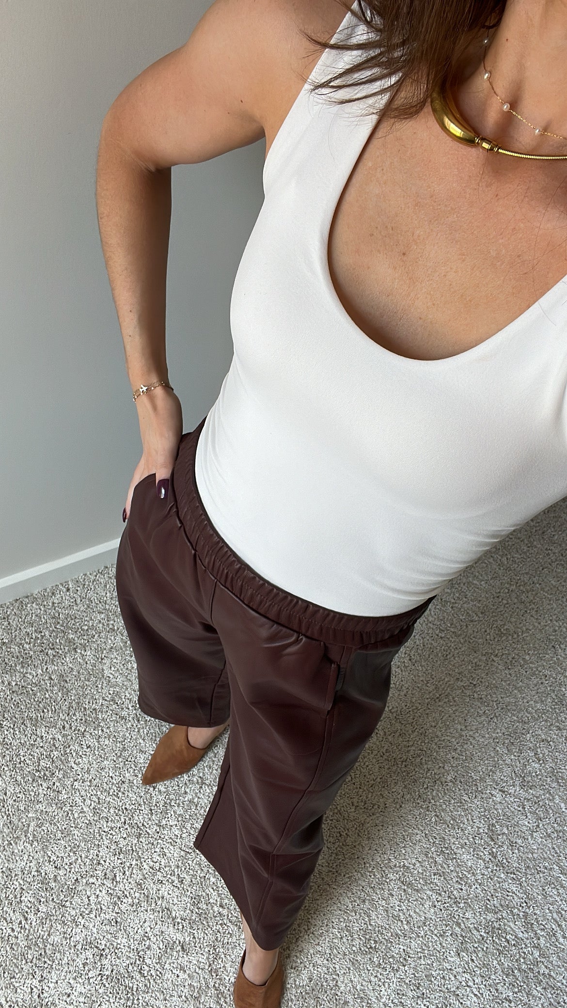 Venezia Leather Pants