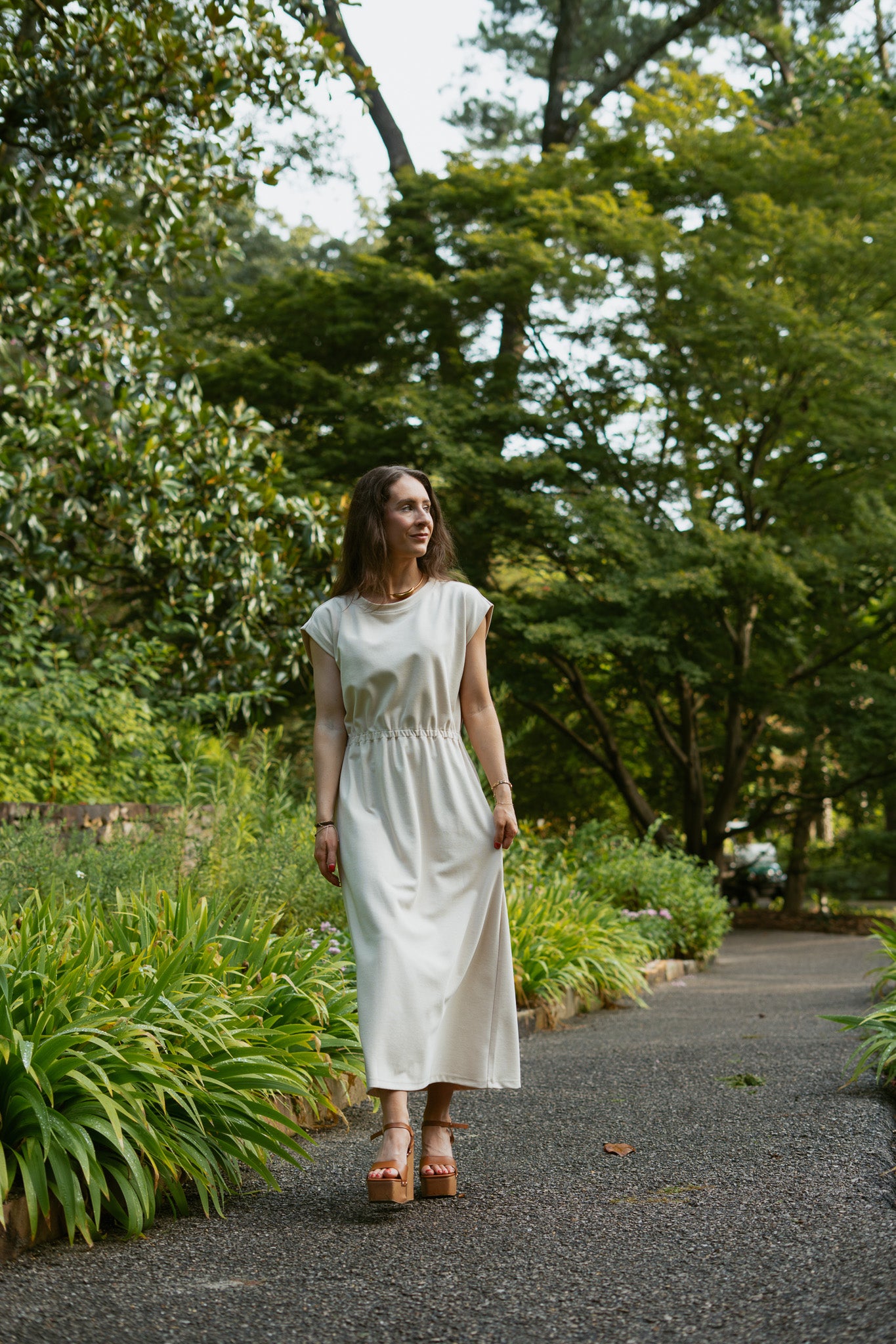 Tuscan Countryside Maxi Dress