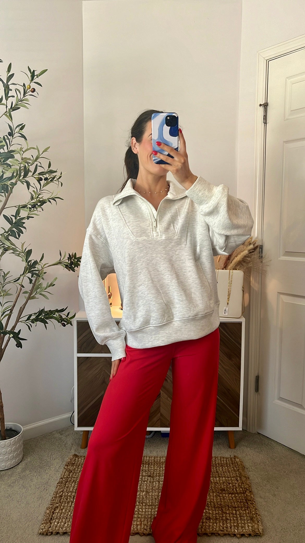 Roam Free Modal Quarter Zip Pullover