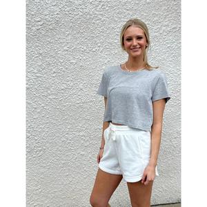 Travel Loving Cropped Tee