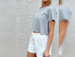 Travel Loving Cropped Tee