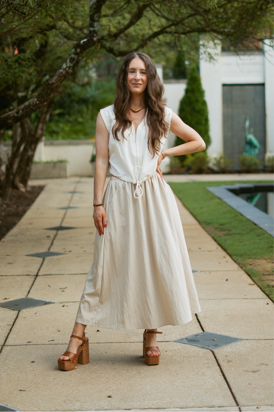 Vita Toscano Midi Skirt