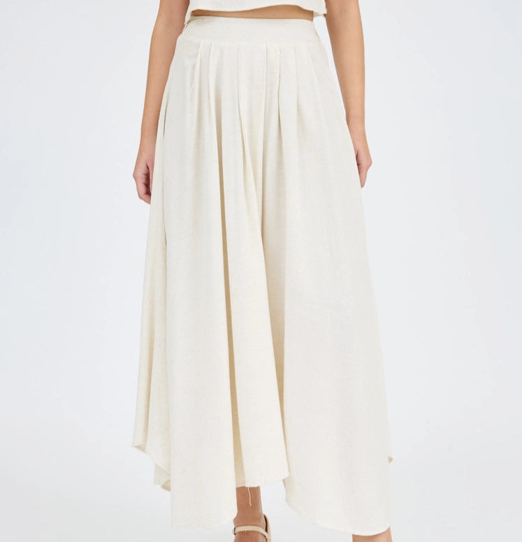Laguna Beach Linen Skirt