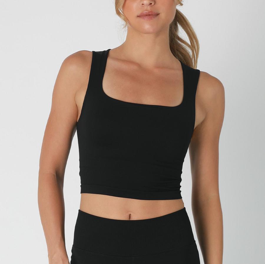 Crisp Air Square Neck Top