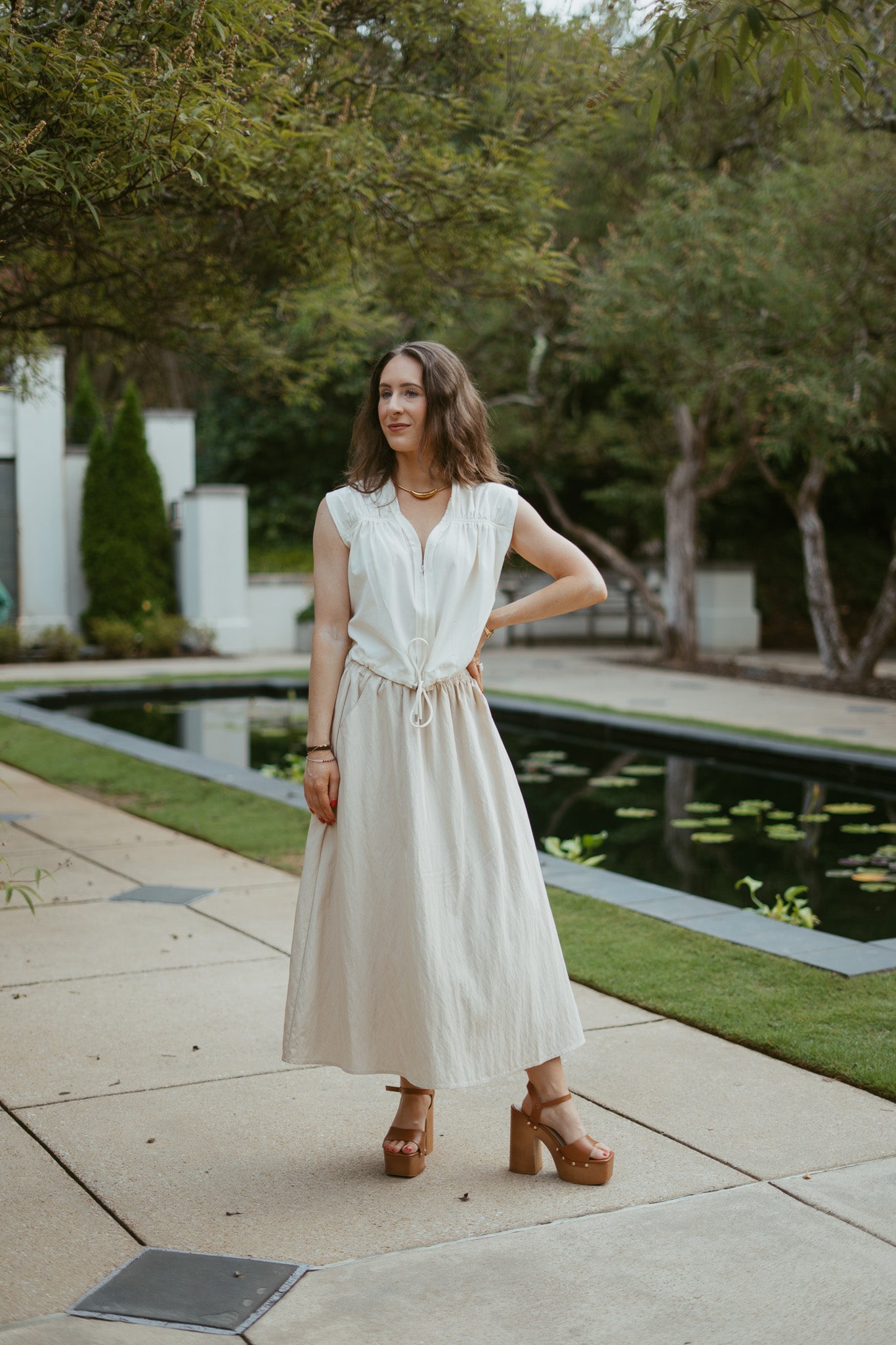 Vita Toscano Midi Skirt