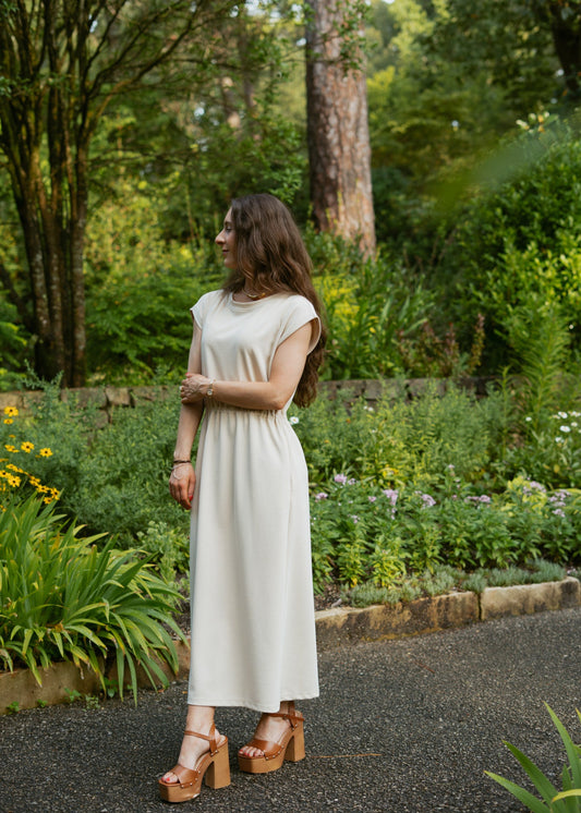 Tuscan Countryside Maxi Dress