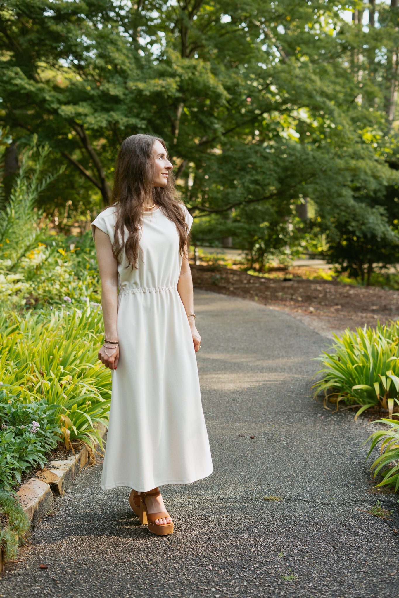 Tuscan Countryside Maxi Dress