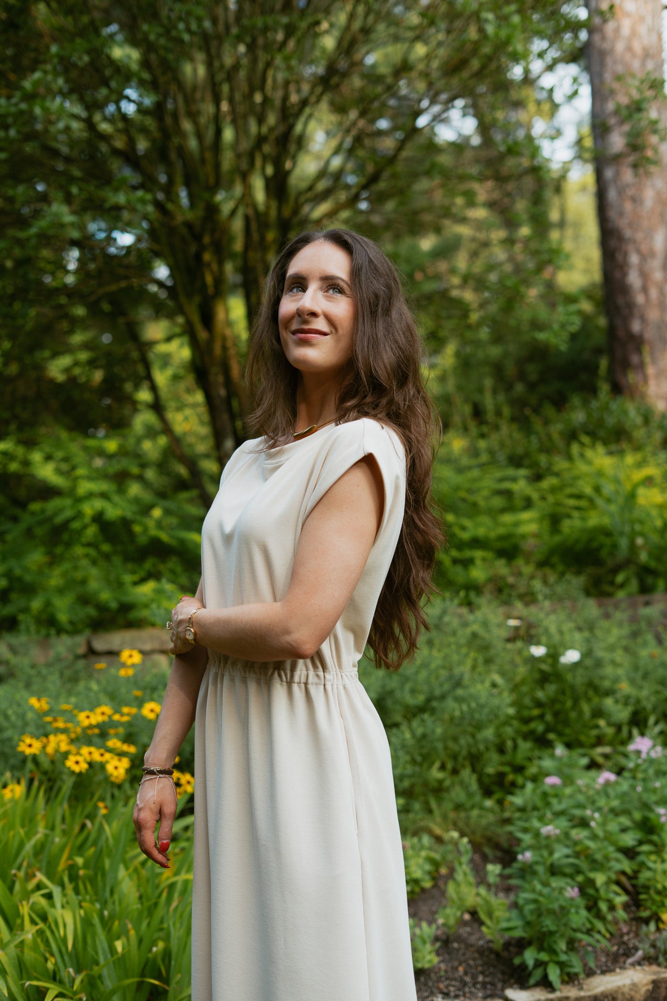 Tuscan Countryside Maxi Dress