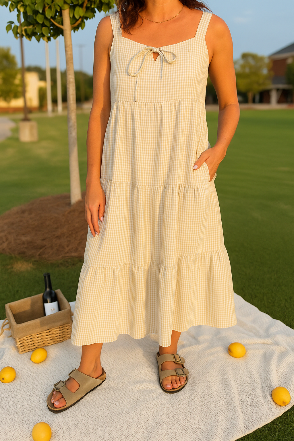 Siena Sun Stripe Dress