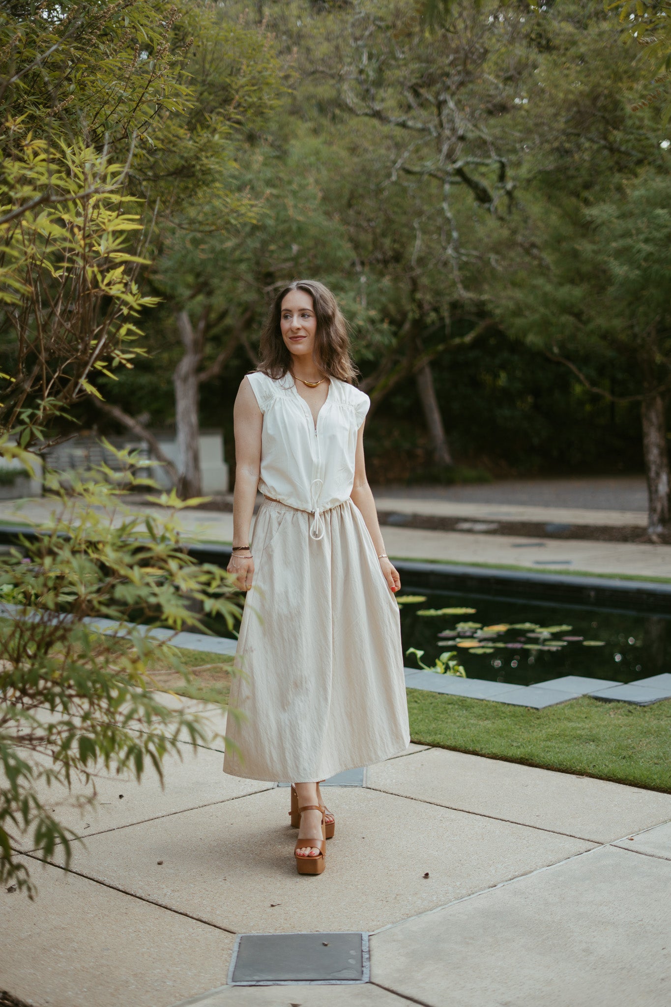 Vita Toscano Midi Skirt
