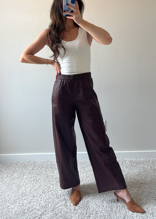 Venezia Leather Pants