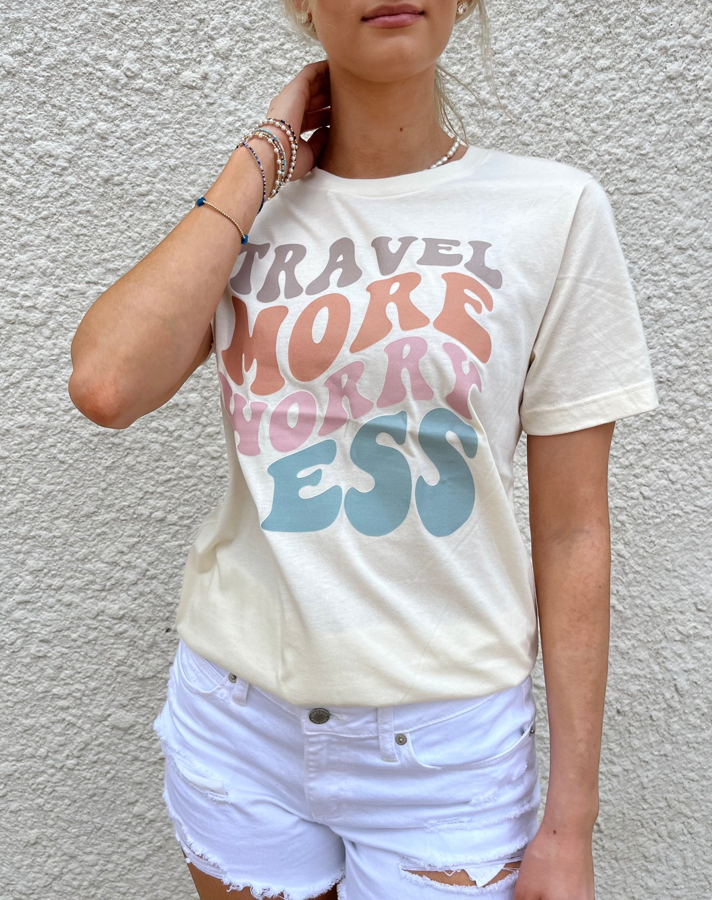 Travel More Worry Less Tee