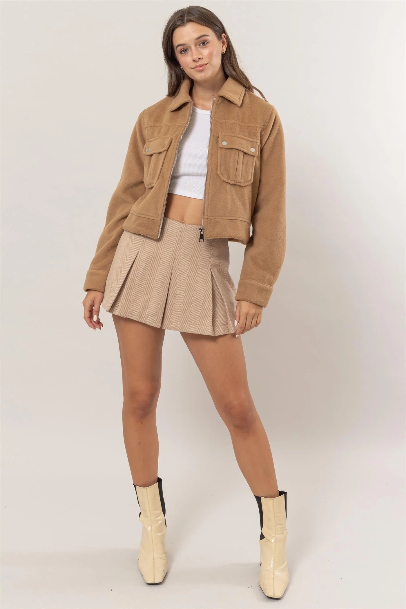 Parisian Pleated Skort