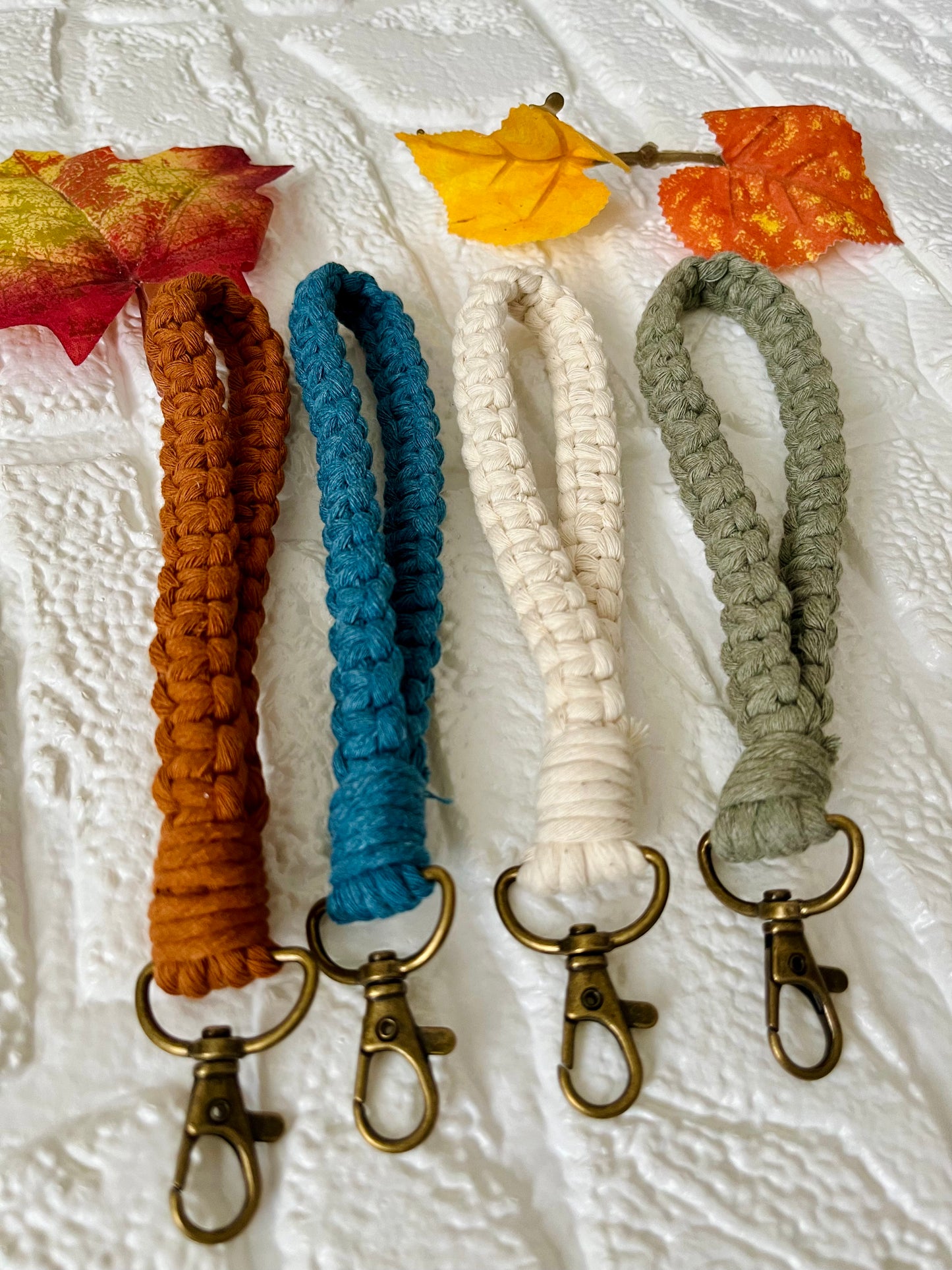 Boho Macramé Travel Wristlet