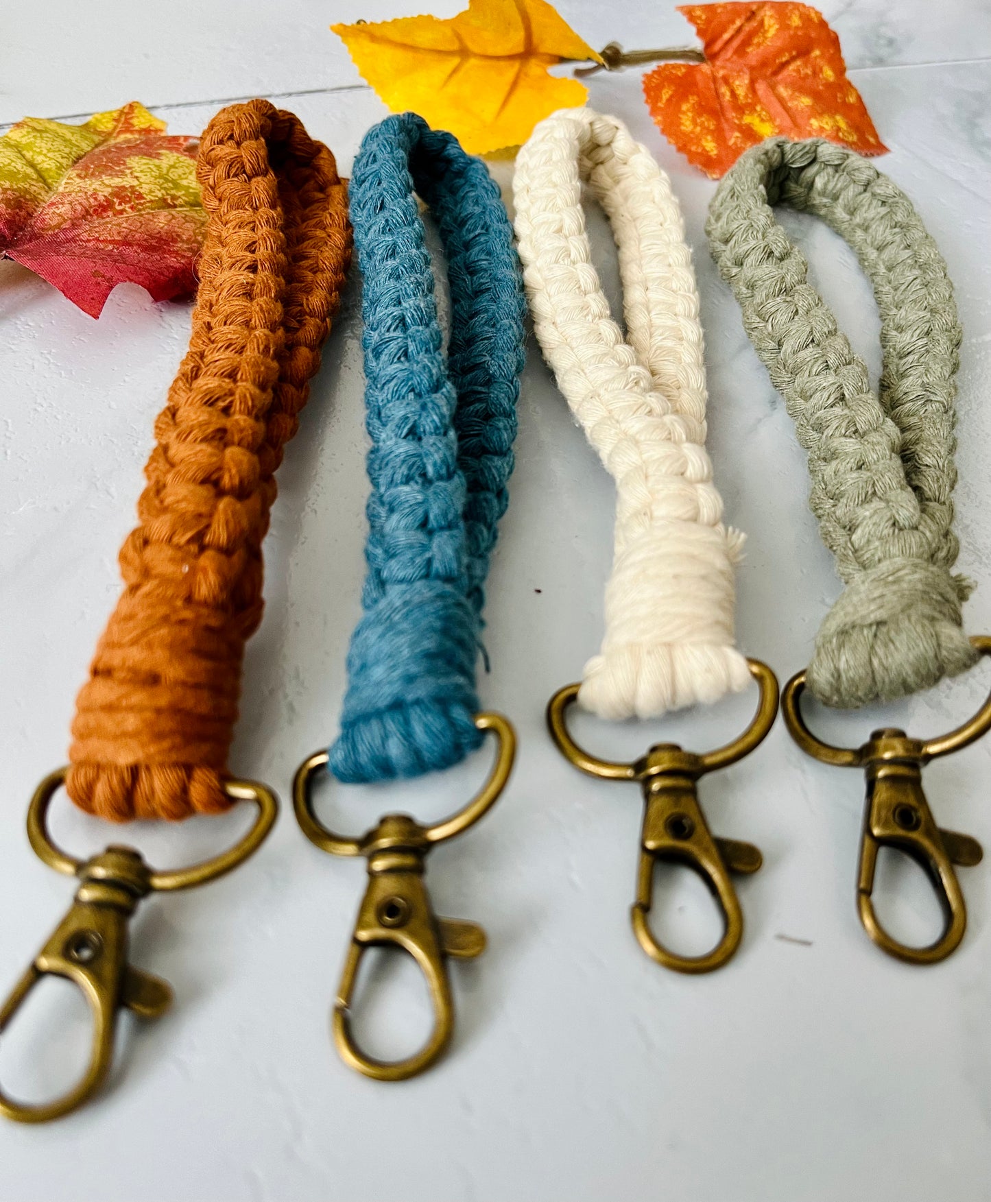 Boho Macramé Travel Wristlet