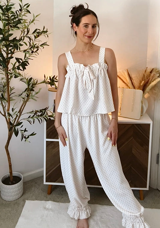 Sunset Confetti Pajama Set