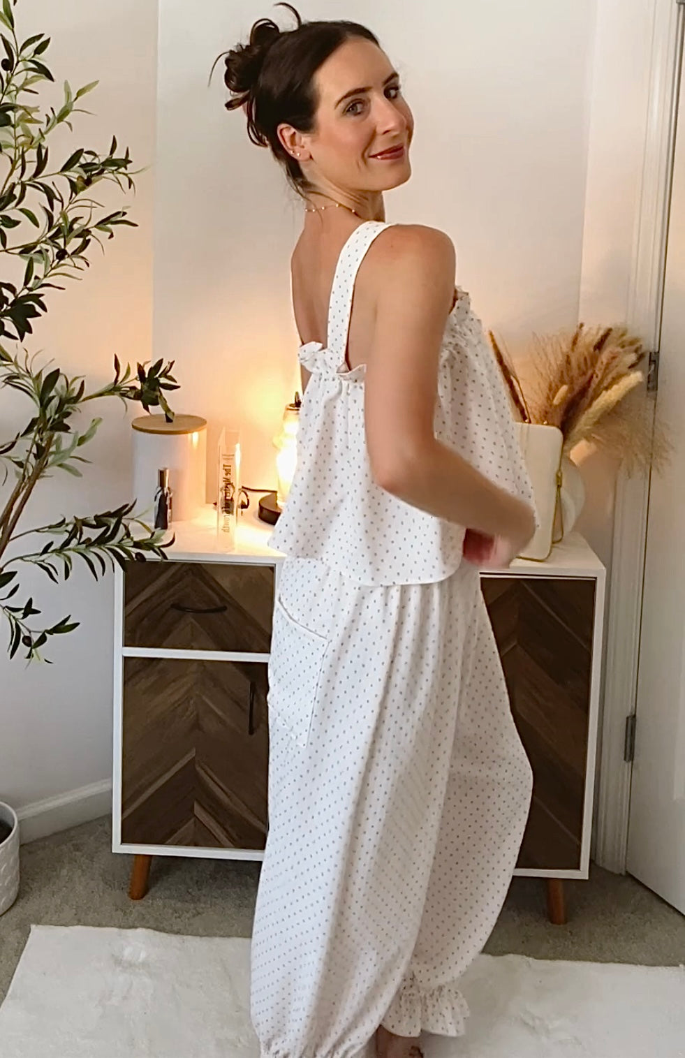 Sunset Confetti Pajama Set