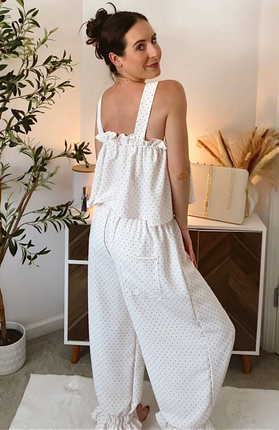 Sunset Confetti Pajama Set