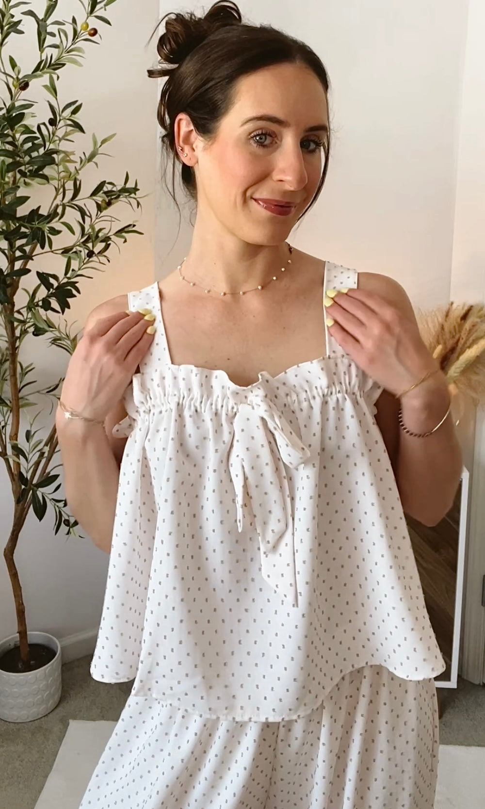 Sunset Confetti Pajama Set