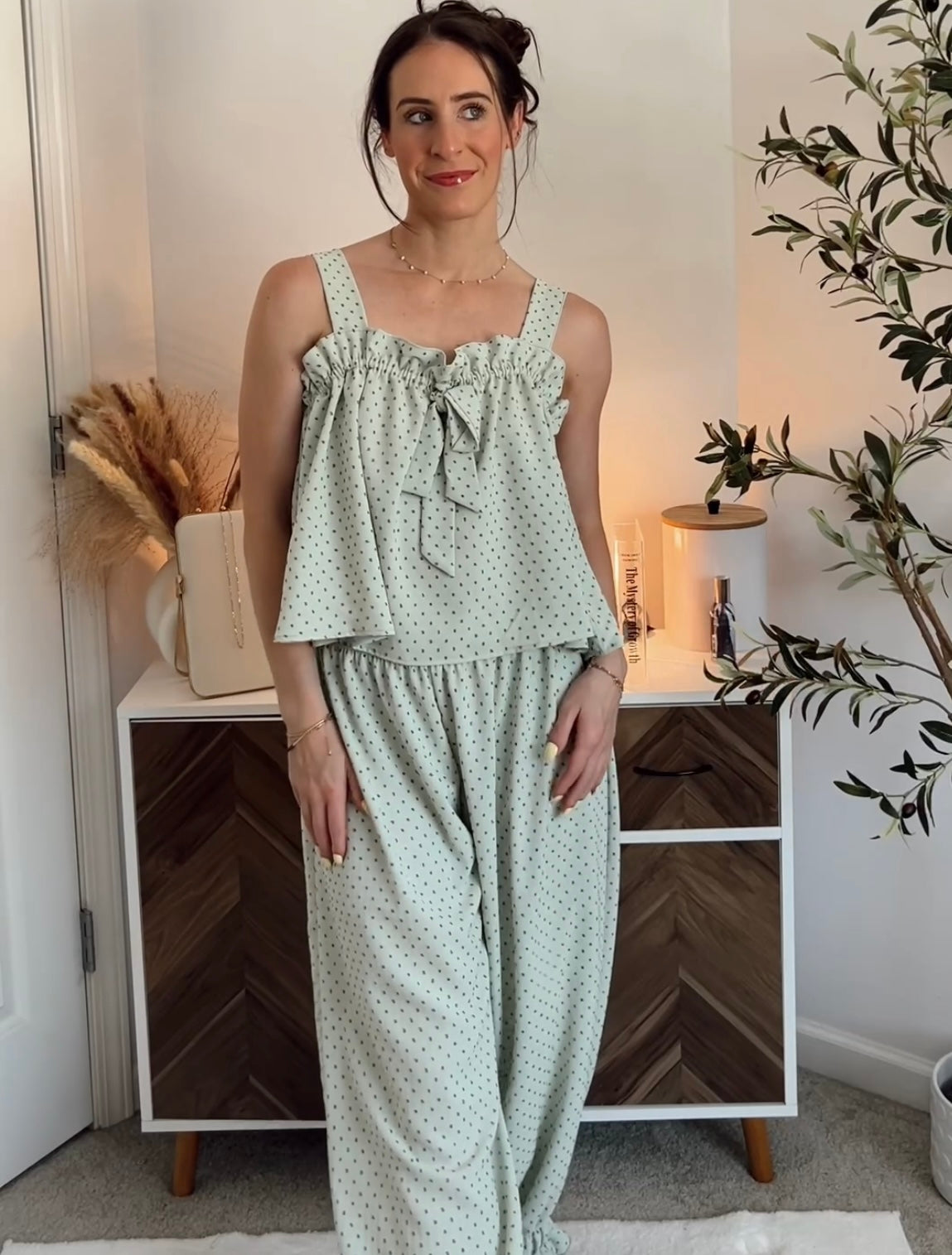 Sunset Confetti Pajama Set