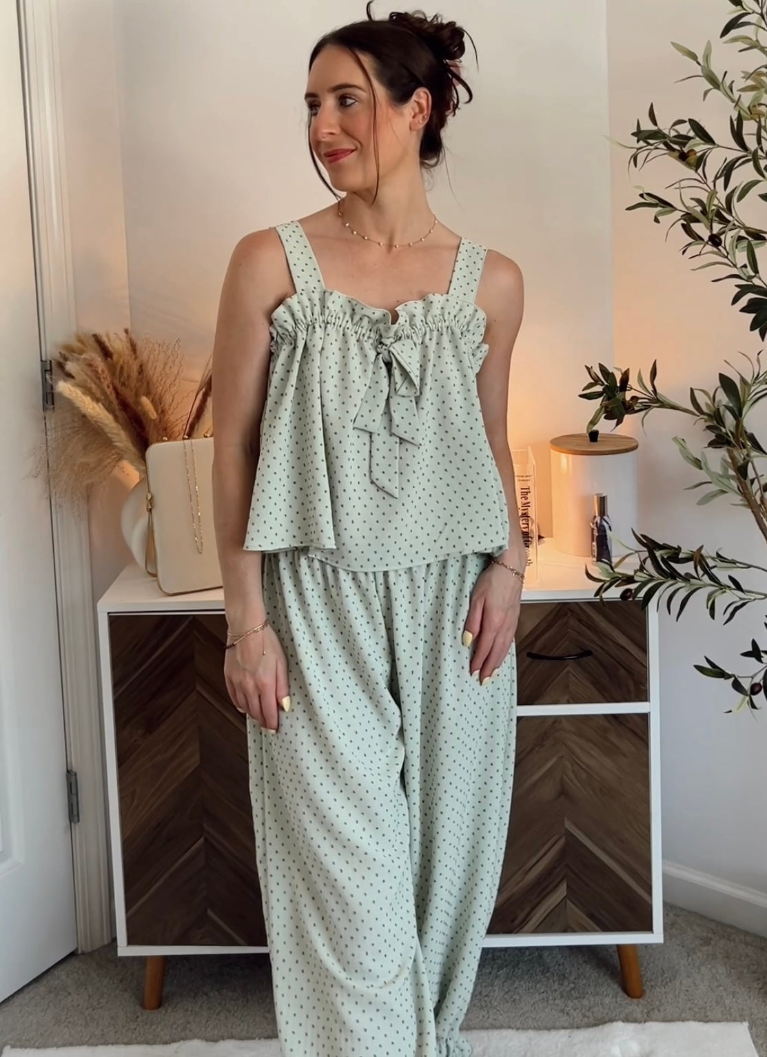 Sunset Confetti Pajama Set