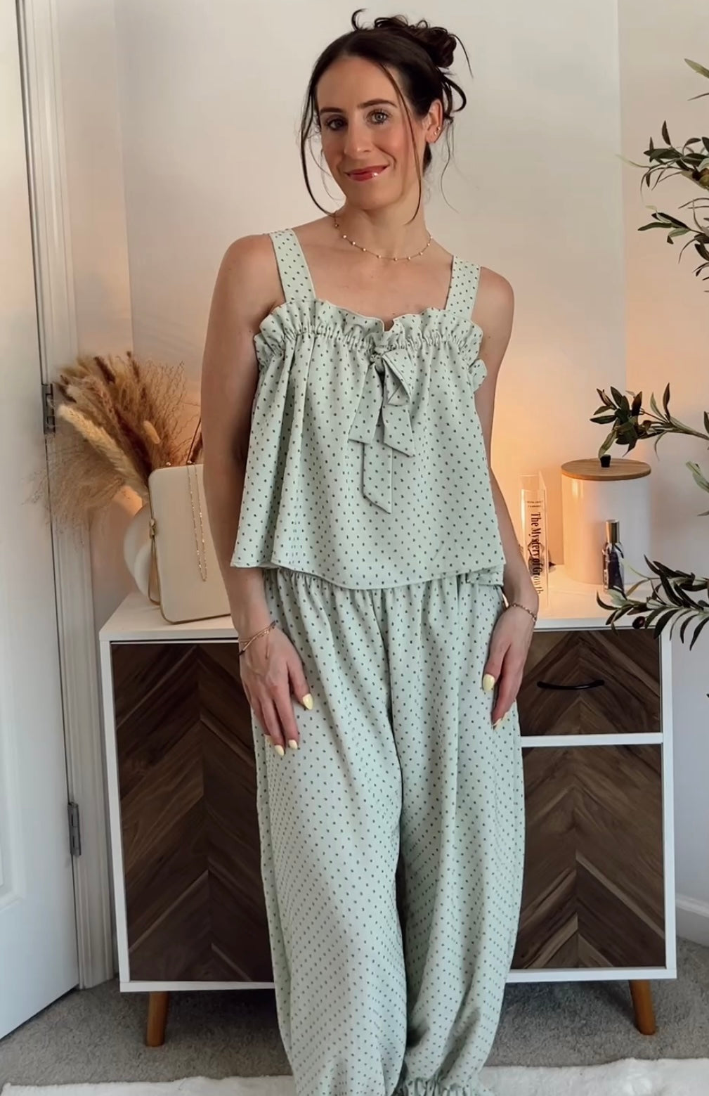 Sunset Confetti Pajama Set