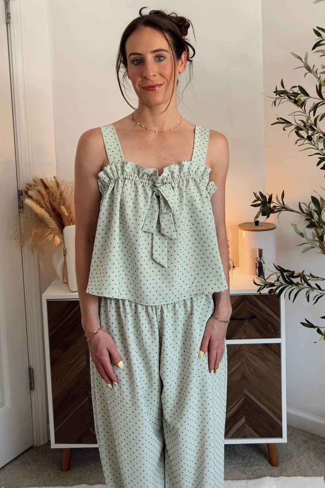 Sunset Confetti Pajama Set