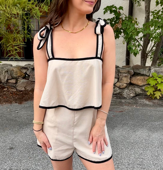 Paradise Palms Romper