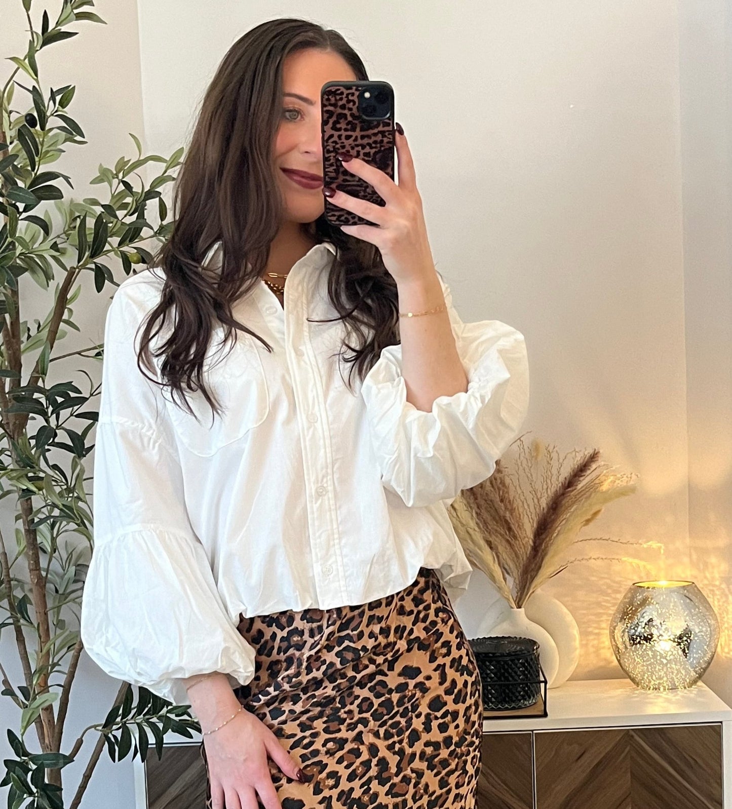 Luxe Compass Blouse