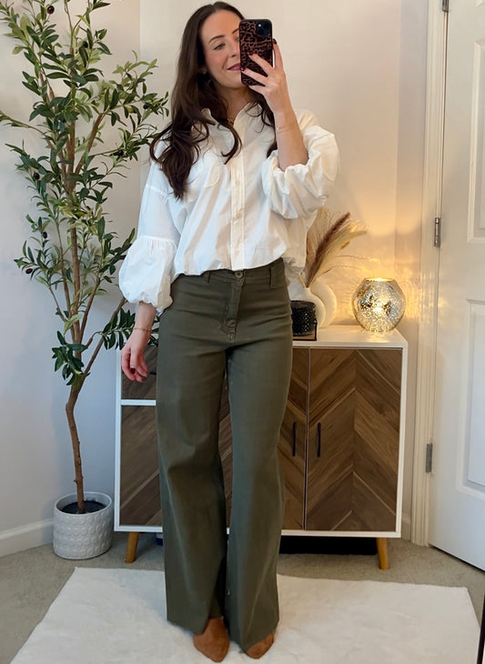 Cozy Trails Wide Leg Pants