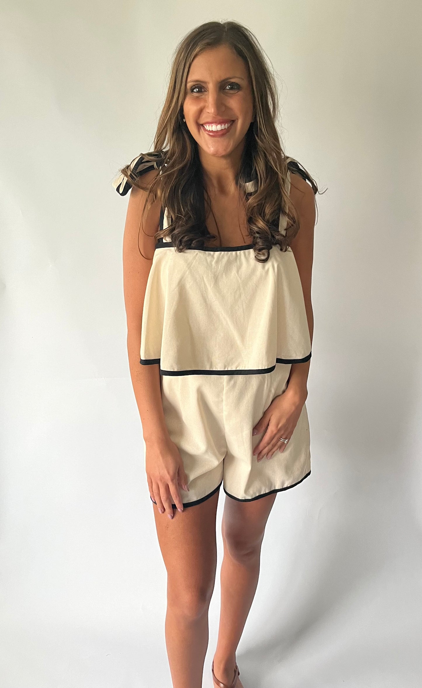 Paradise Palms Romper