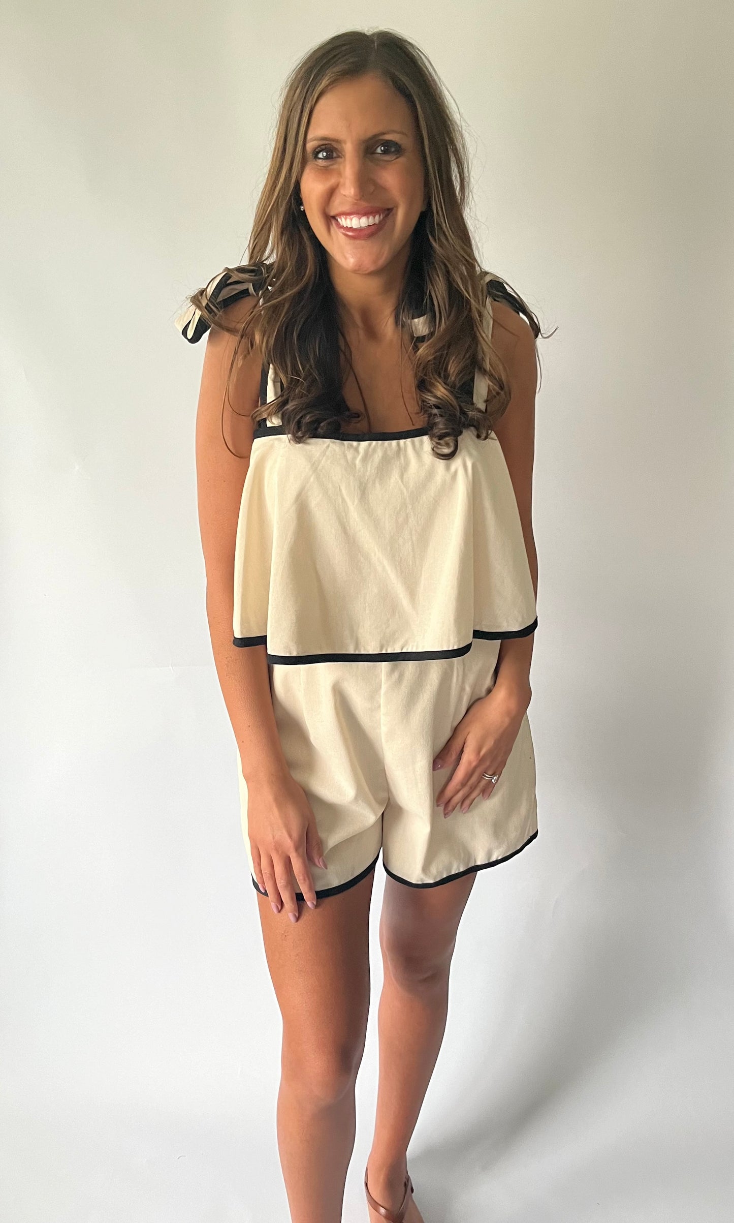 Paradise Palms Romper