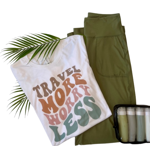 Travel More Worry Less Tee