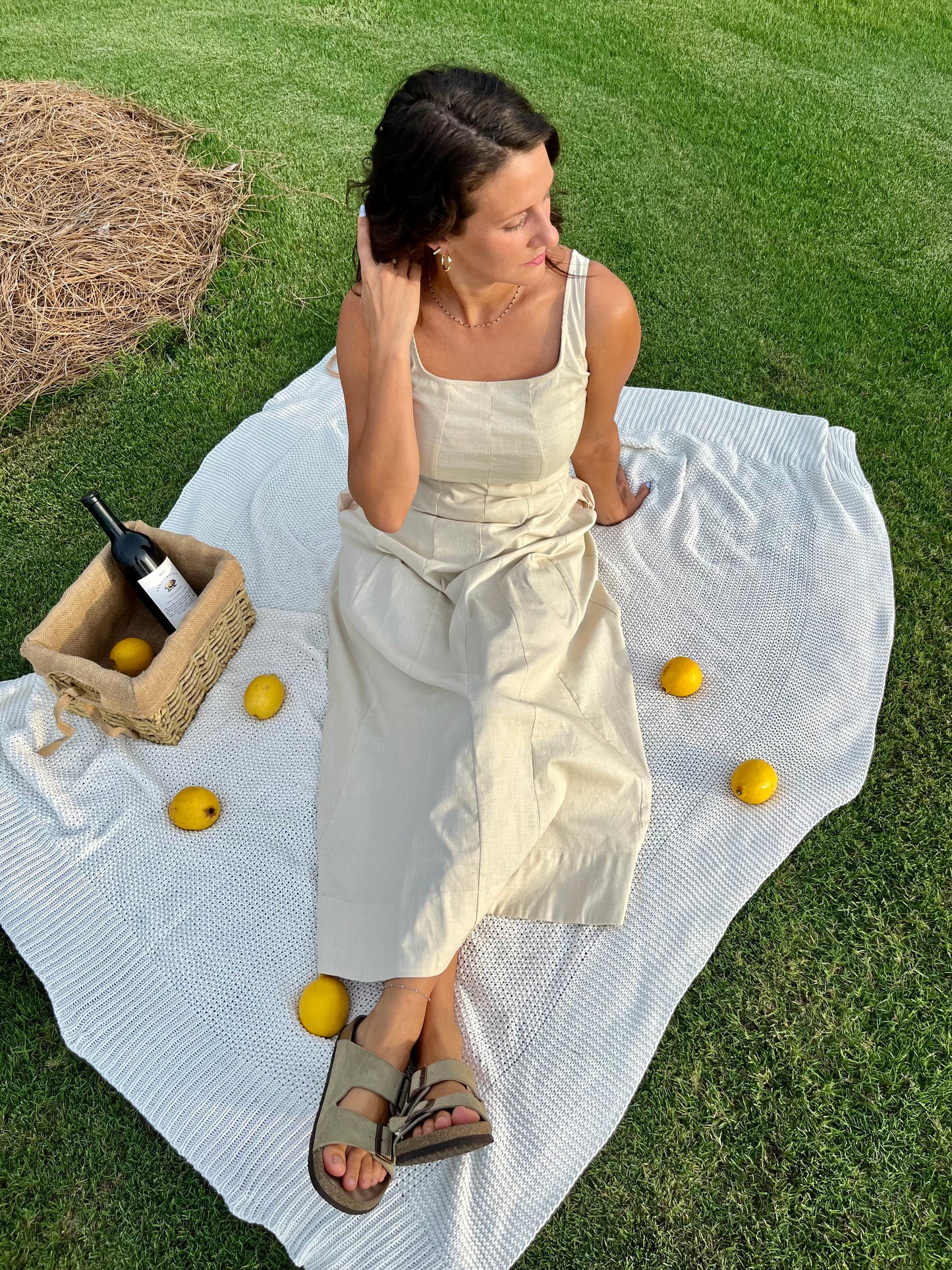 Lucca Linen Dress