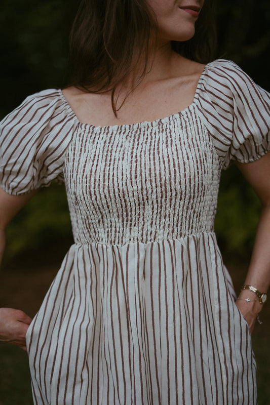 Pienza Stripe Dress